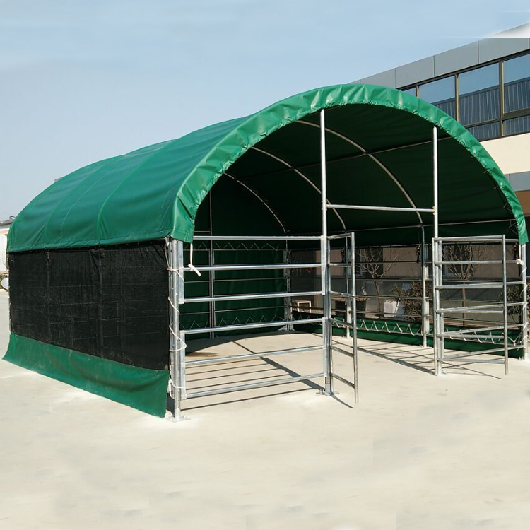 10m Stahlviehstall