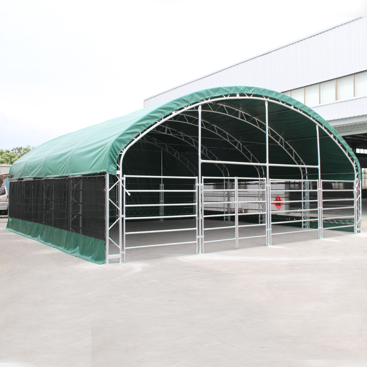10 m Stahlhalle Rinderstall