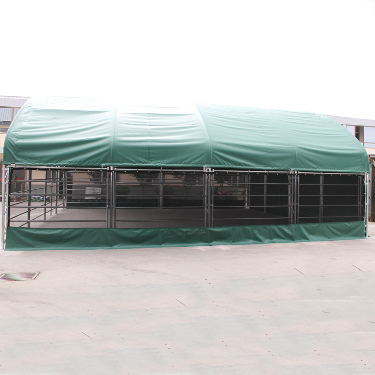 10 m Stahlhalle Rinderstall – Bild 4