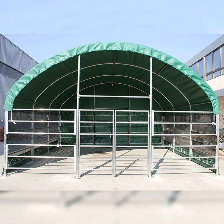10m Stahlviehstall – Bild 3
