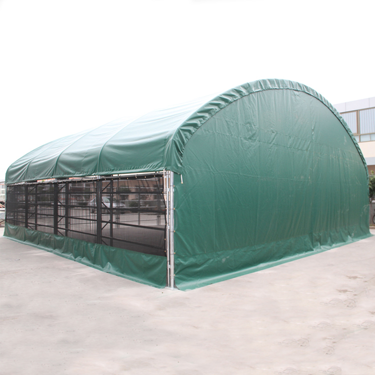 10 m Stahlhalle Rinderstall – Bild 3