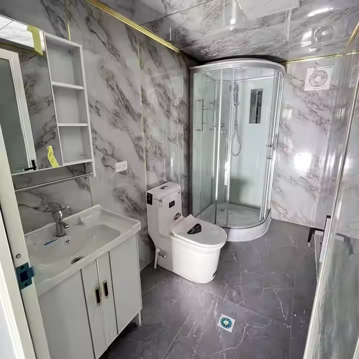 20 Fuß Expandierbares Containerhaus – Faltbares Fertighaus mit Stahlrahmen – Bild 3