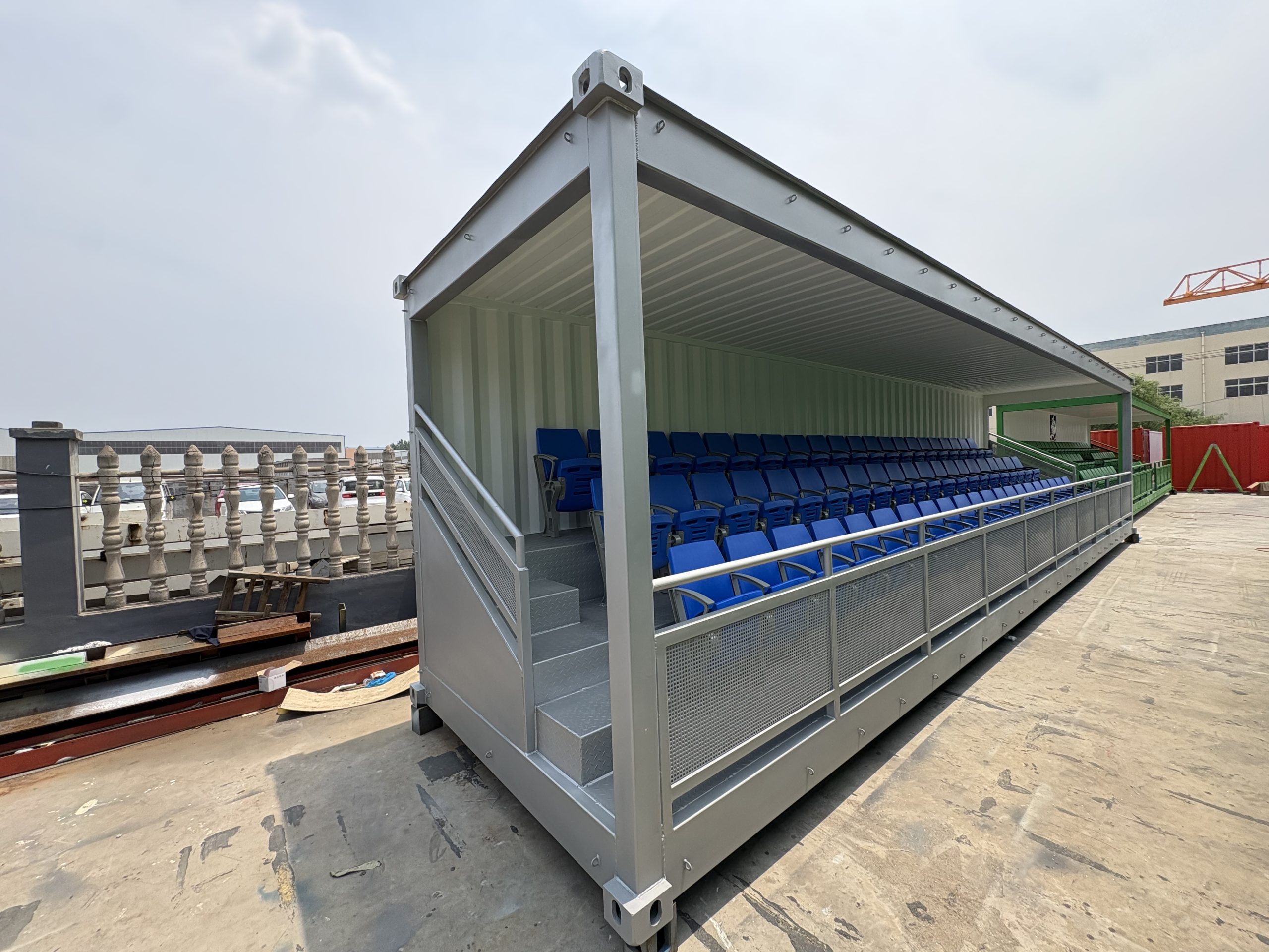 Park Zuschauercontainer