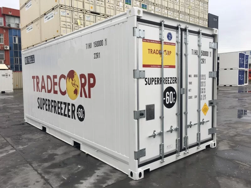 20ft Refrigerated Super Freezer Container (-70 °C)
