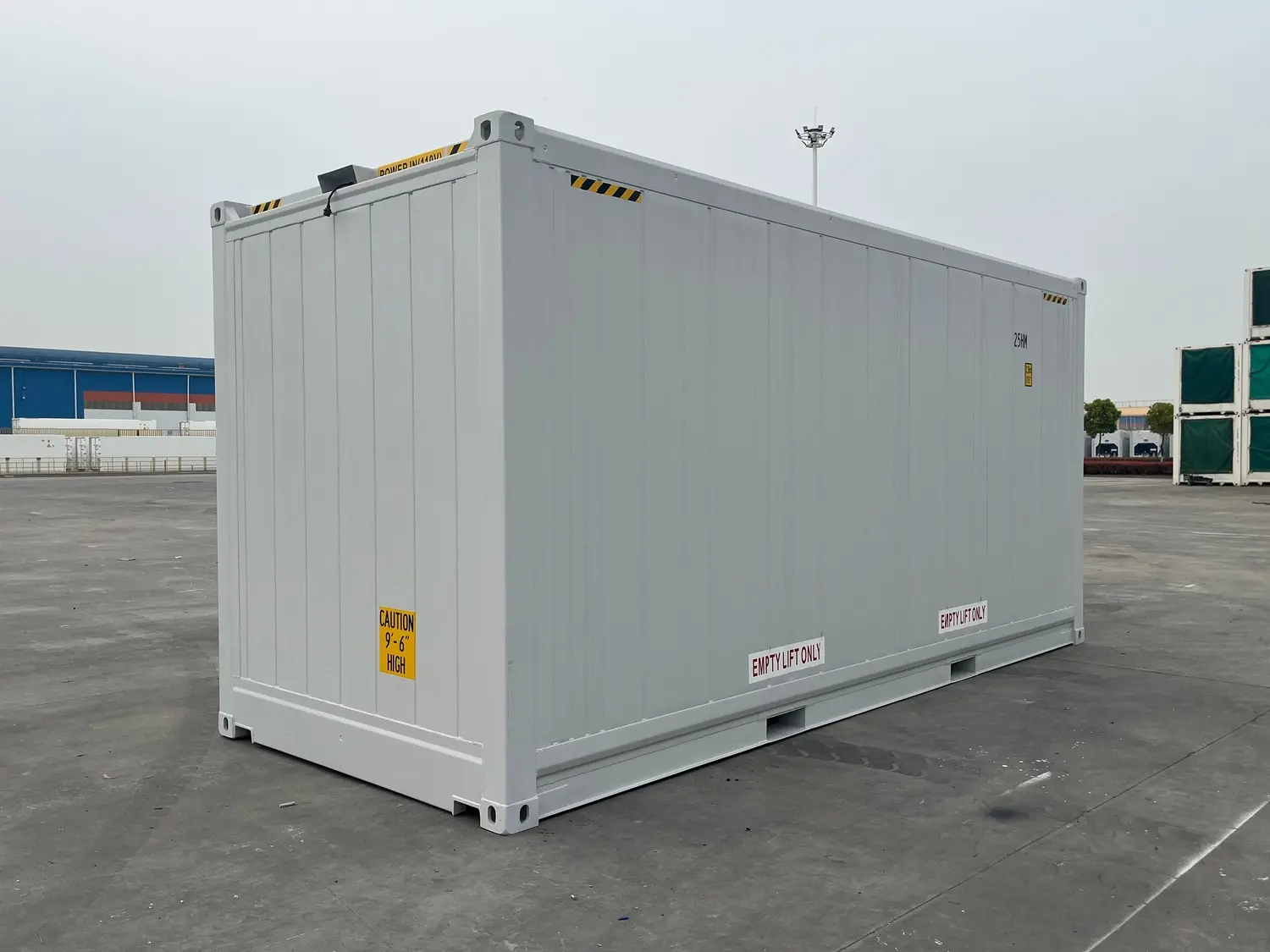 20′ HC Isoliercontainer mit Butcher-Tür