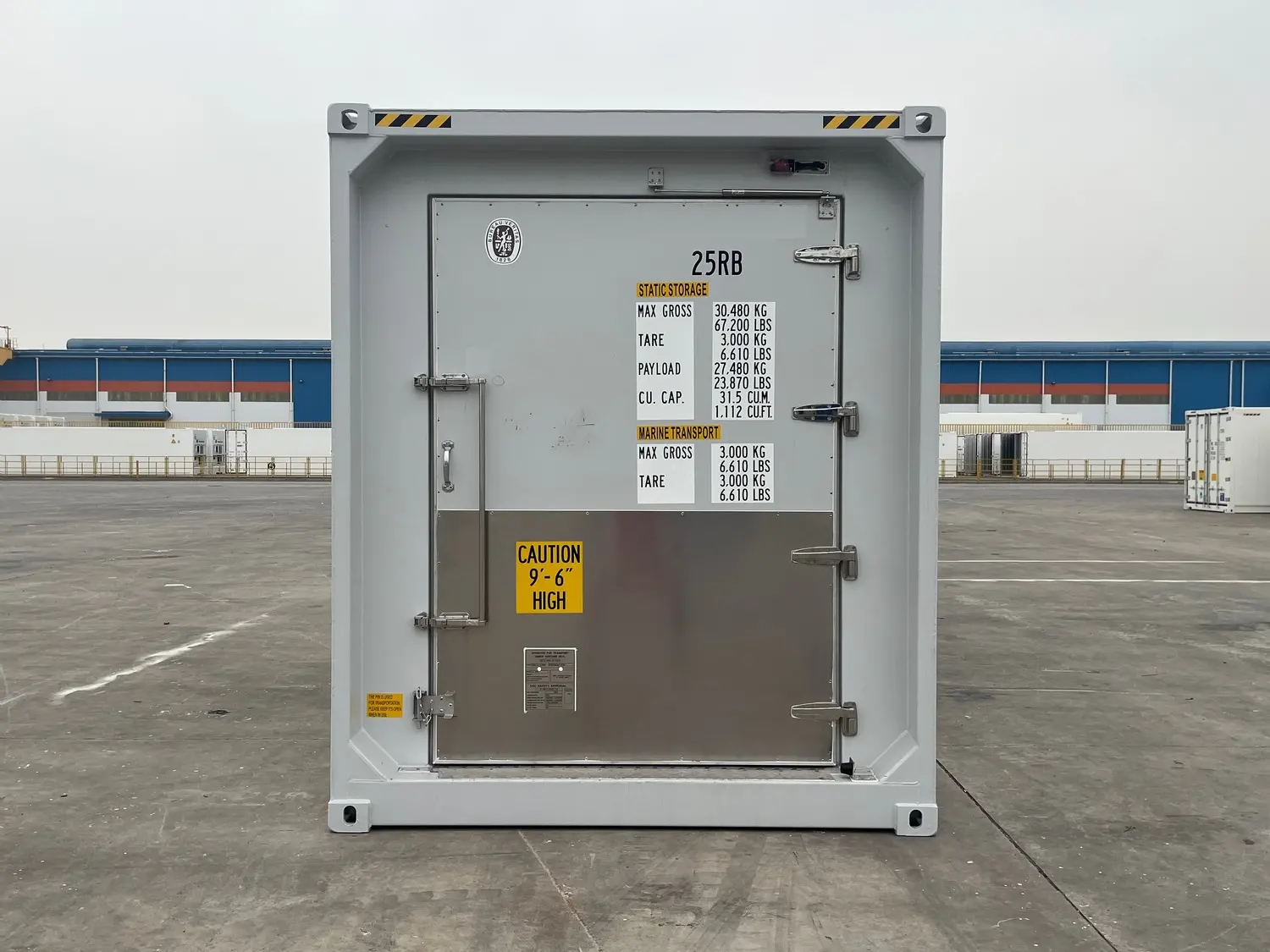 20′ High Cube Reefer Container mit versenkter Butcher-Tür – Bild 18
