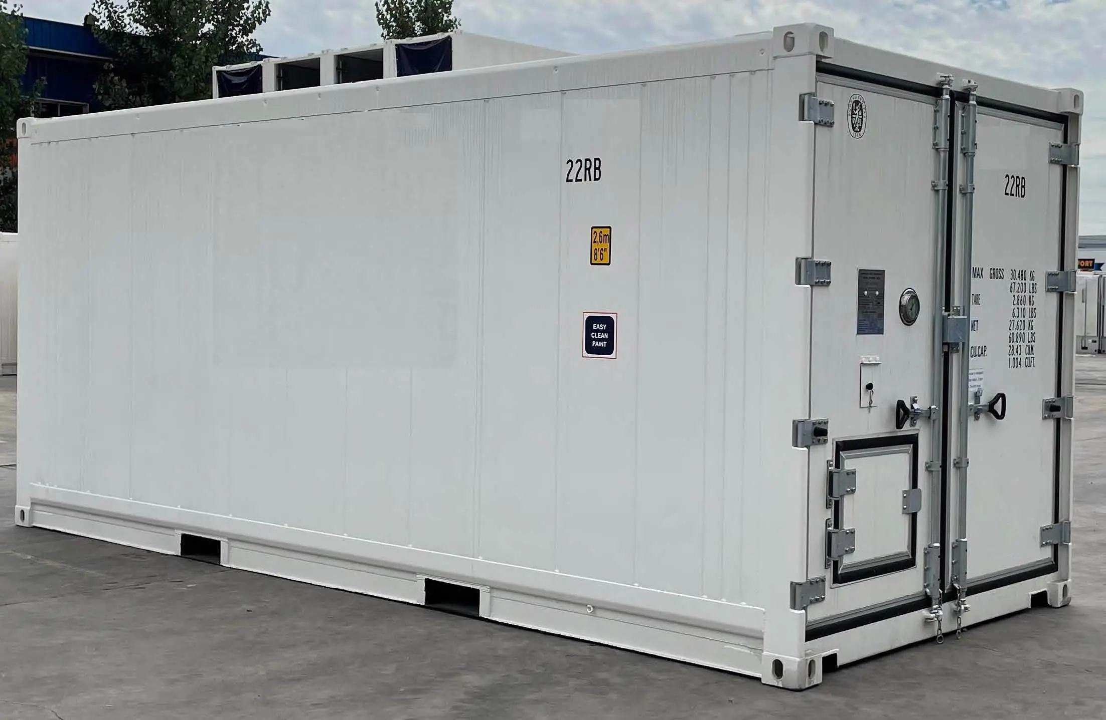 20′ Kühlcontainer (Einphasenbetrieb, stationär) – Bild 2
