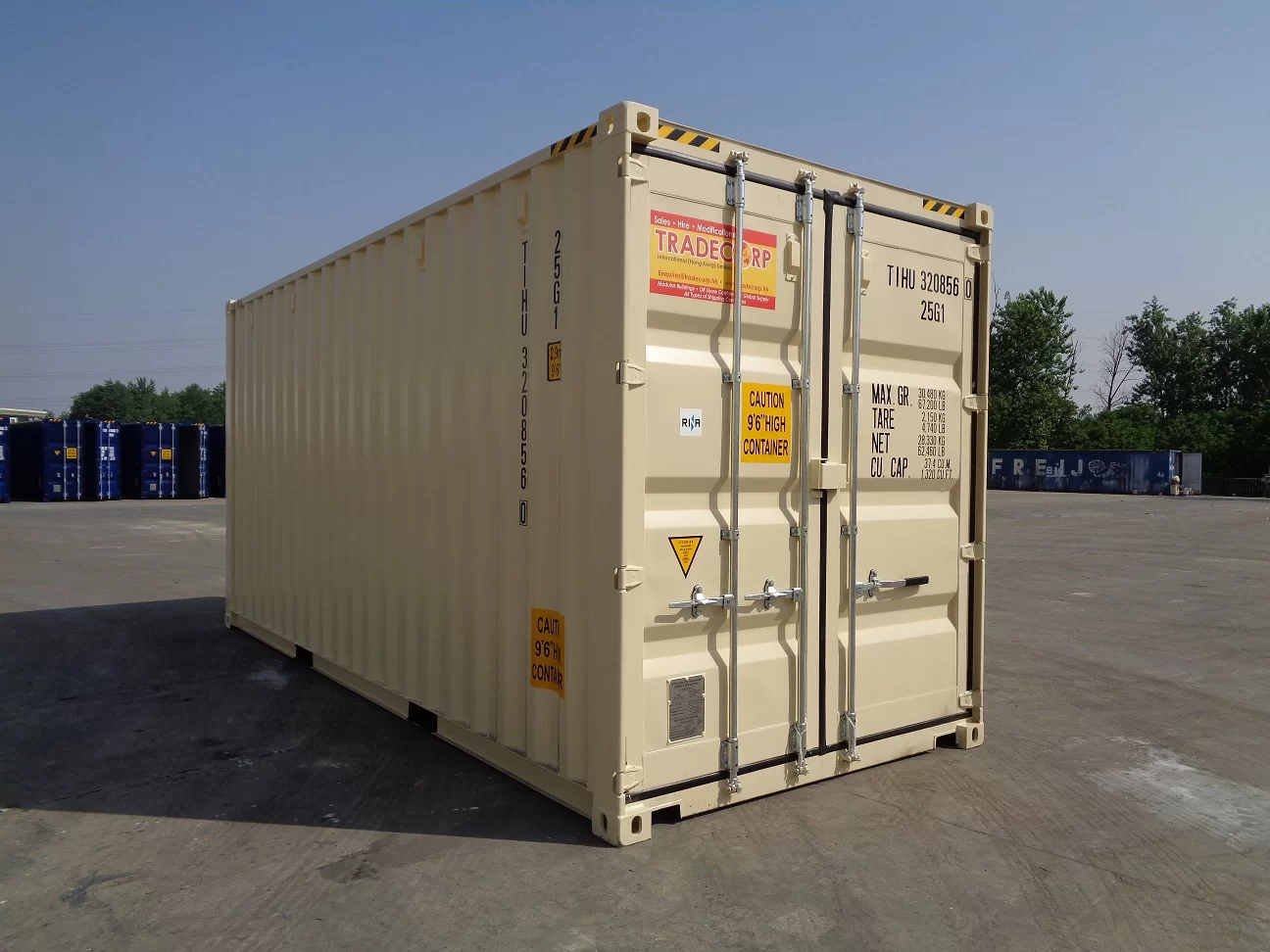 20′ High Cube Seecontainer
