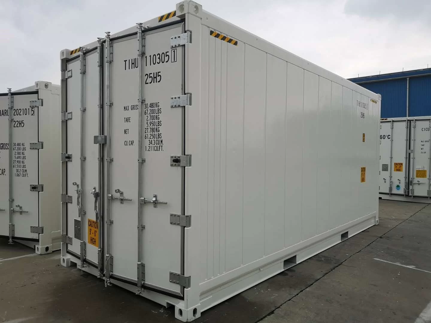 20′ High Cube Isoliercontainer
