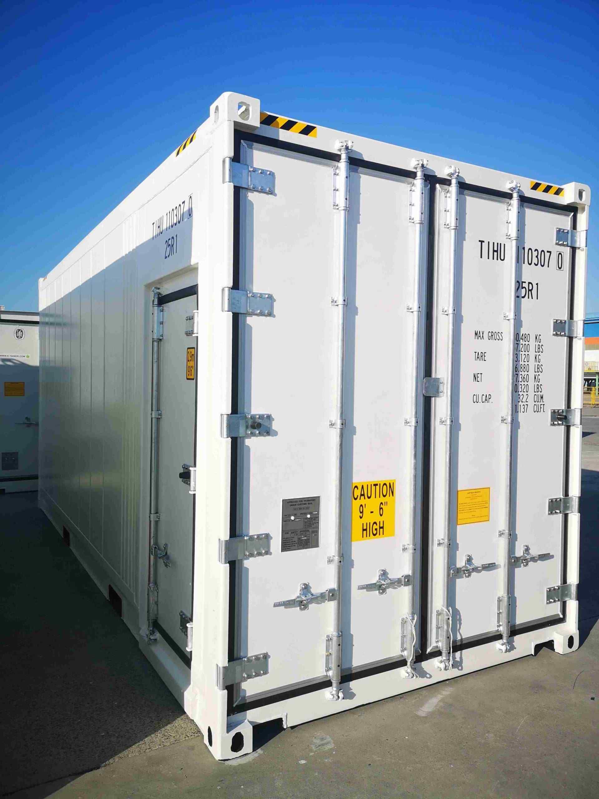 20ft High Cube Kühlcontainer mit Seitentür – Bild 4