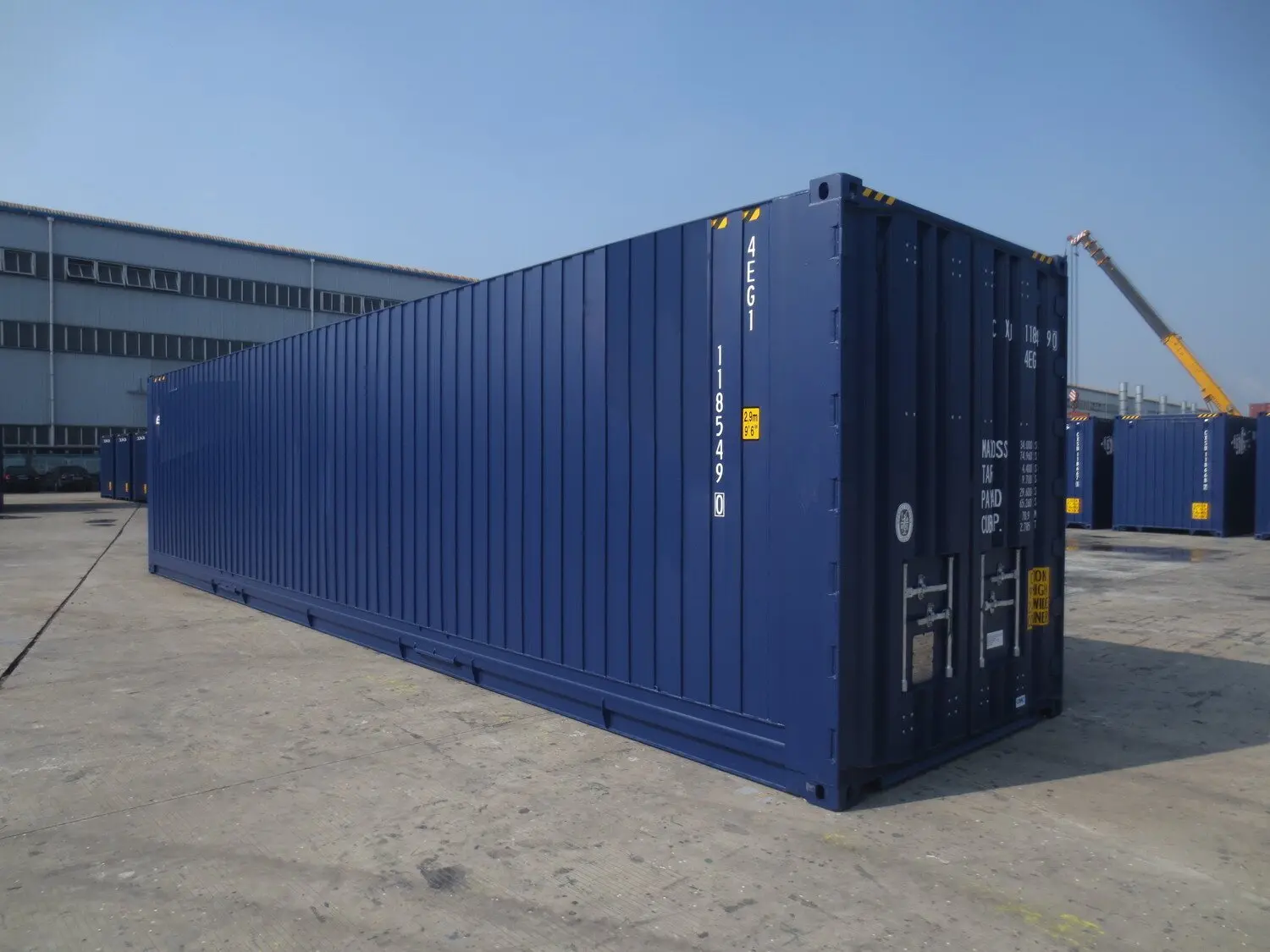 45 Fuß High Cube Seecontainer – Bild 2