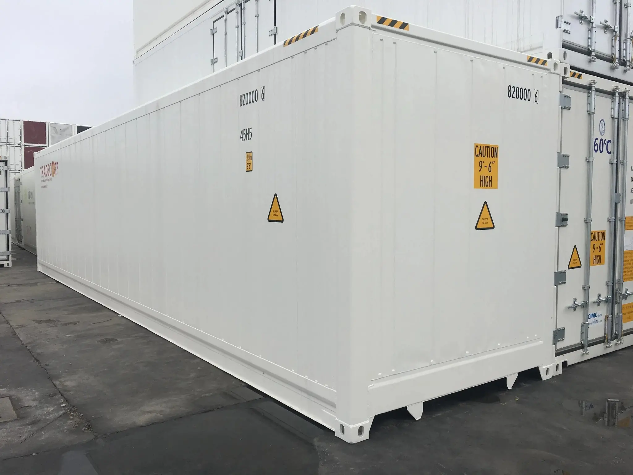 40′ High Cube Isoliercontainer