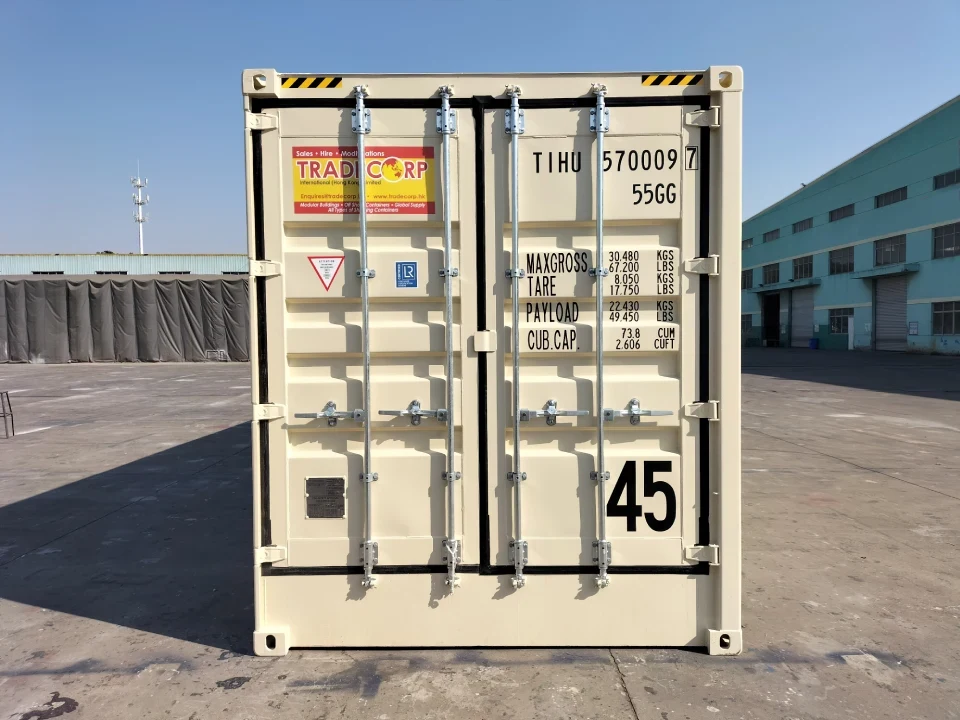 45′ High Cube Side Open Double Door Isoliercontainer – Bild 3