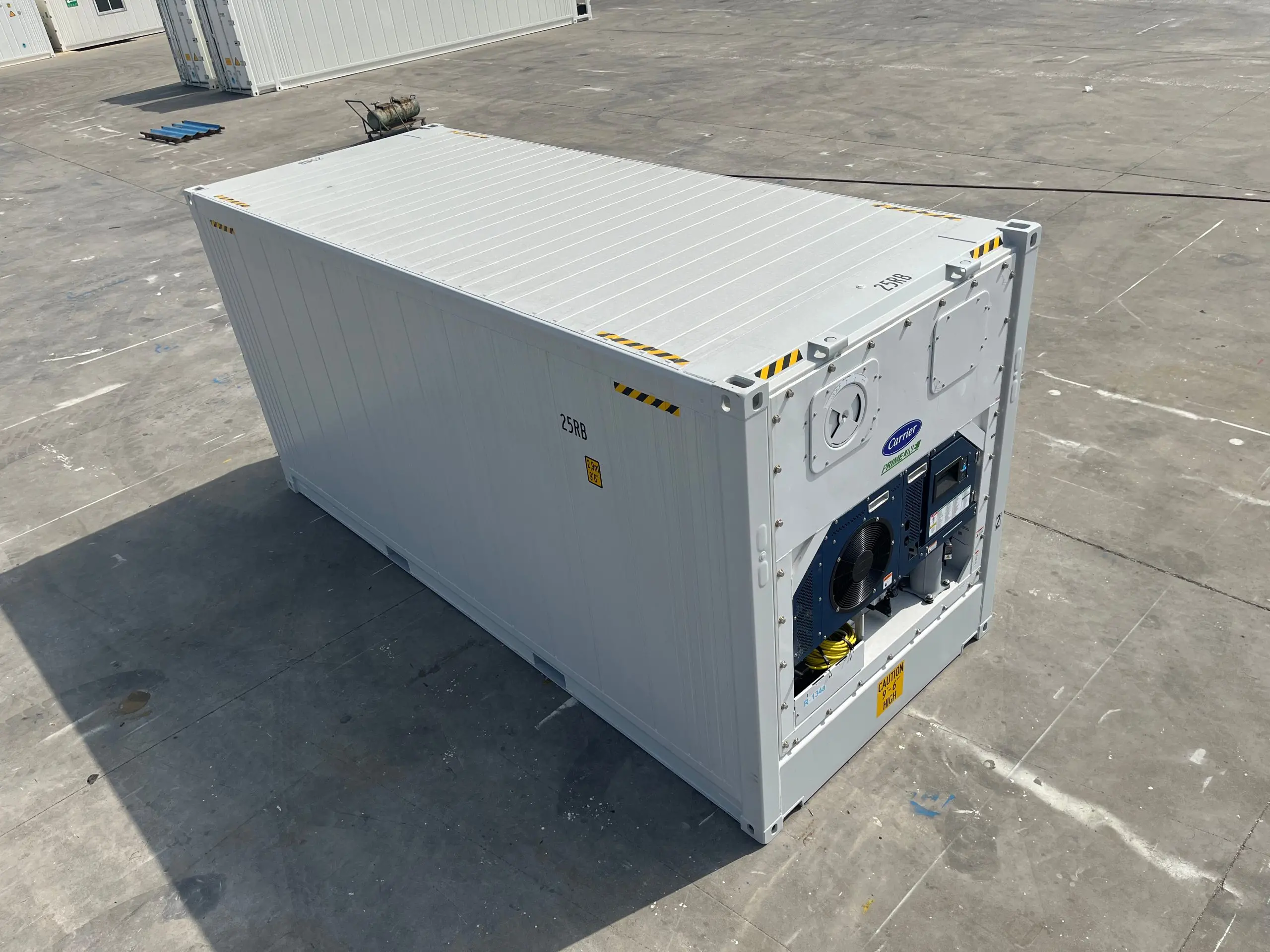 20 Fuß High Cube Kühlcontainer mit Personaltür – Bild 7