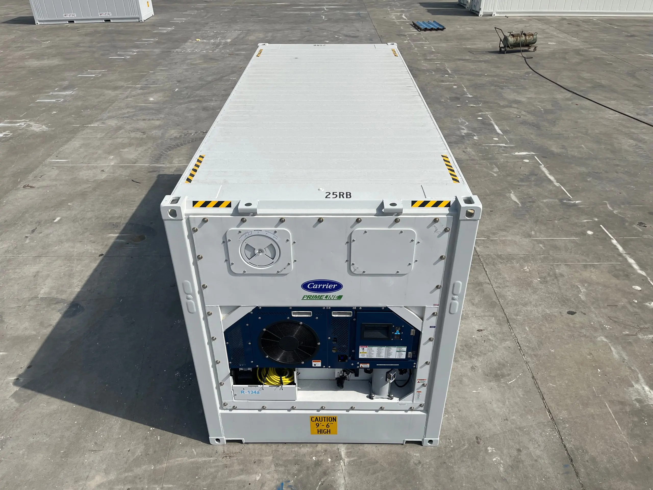 20 Fuß High Cube Kühlcontainer mit Personaltür – Bild 8