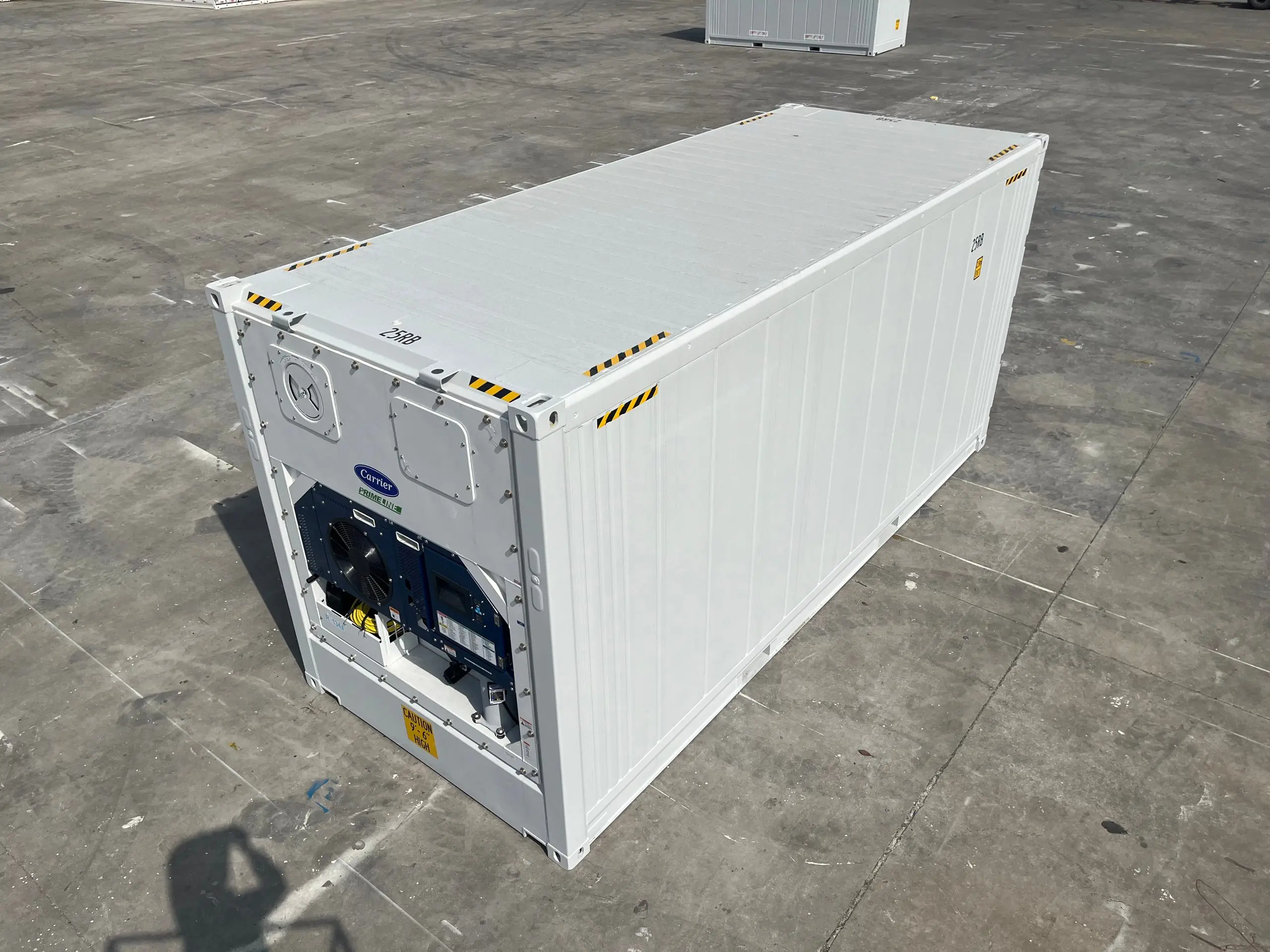 20 Fuß High Cube Kühlcontainer mit Personaltür – Bild 9