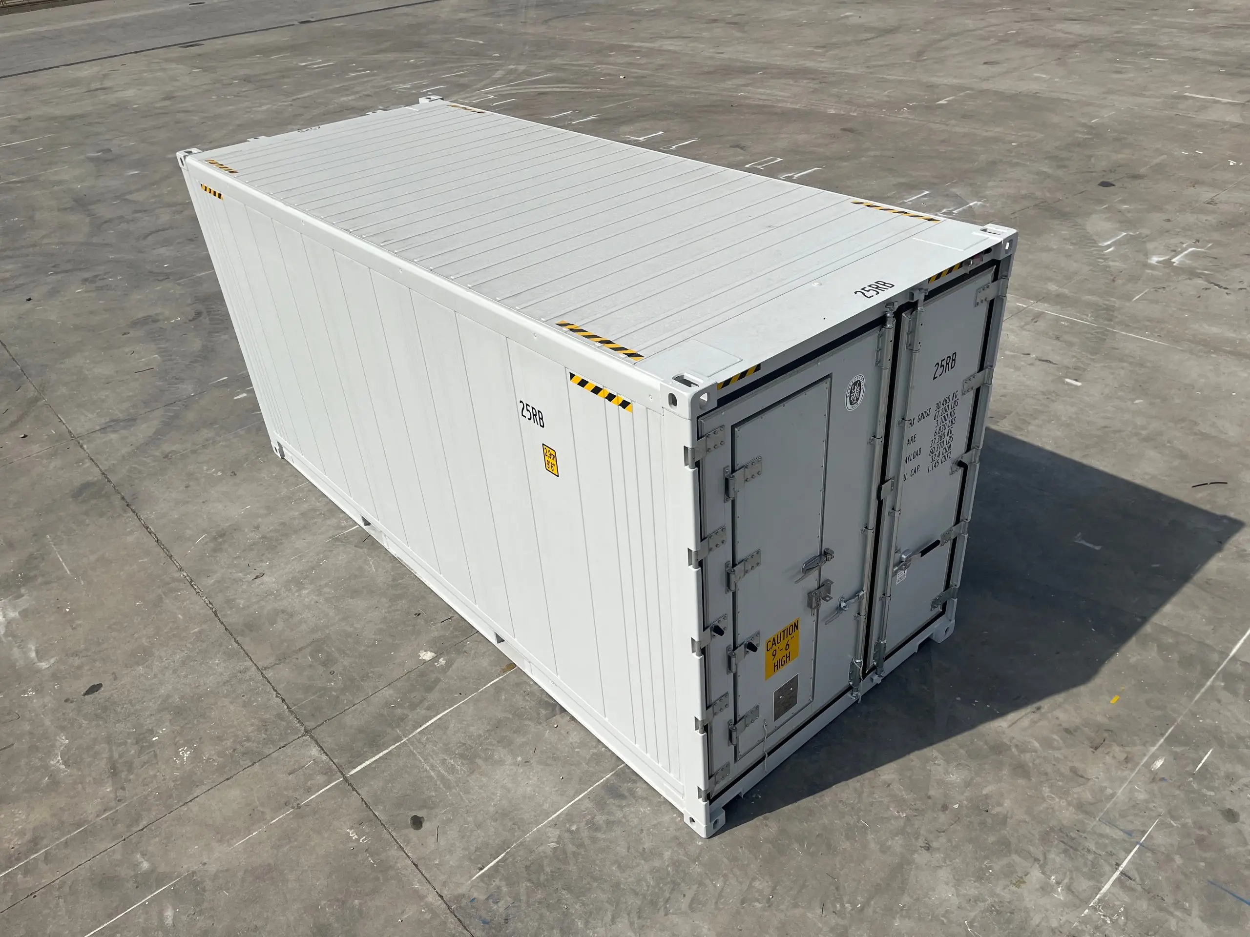 20 Fuß High Cube Kühlcontainer mit Personaltür – Bild 10