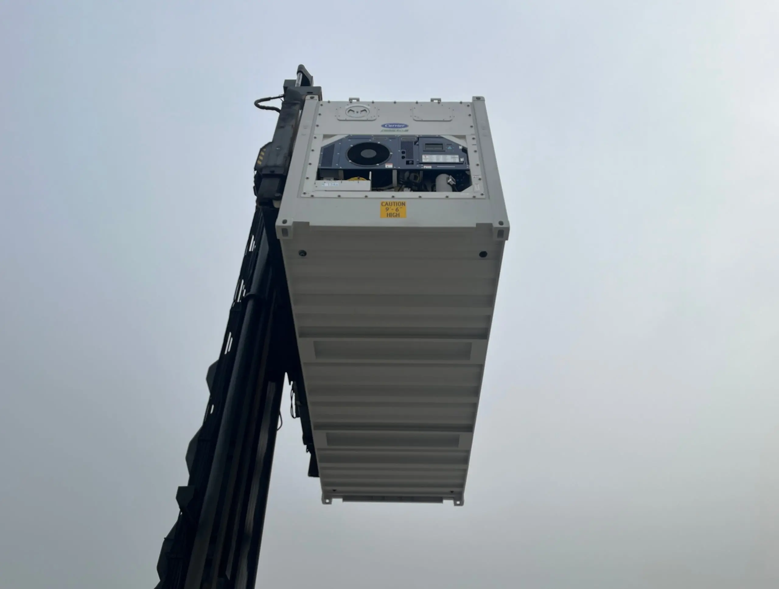 20 Fuß High Cube Kühlcontainer mit Personaltür – Bild 20