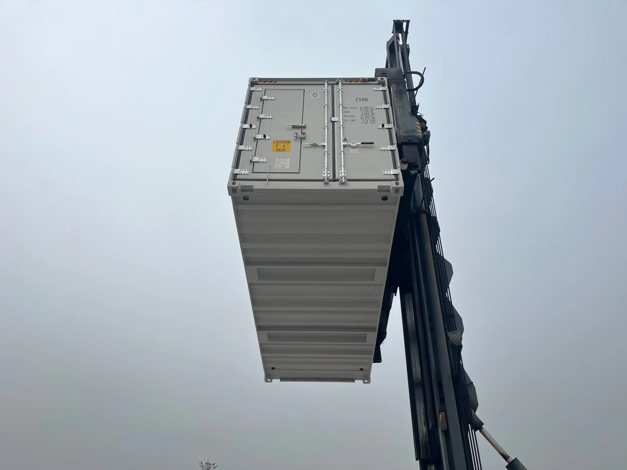 20 Fuß High Cube Kühlcontainer mit Personaltür – Bild 21