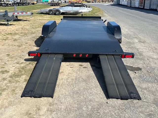 Big Tex 83″ x 20′ Autotransportanhänger mit durchgehendem Stahlboden – Bild 5
