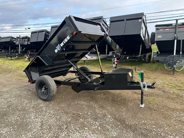 BWise 5 x 8 Kippanhänger 5K mit Streuklappe