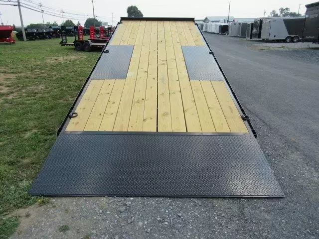 CAM Superline 8 x 22 Deckover-Maschinentransportanhänger mit Power-Kippdeck – Bild 8