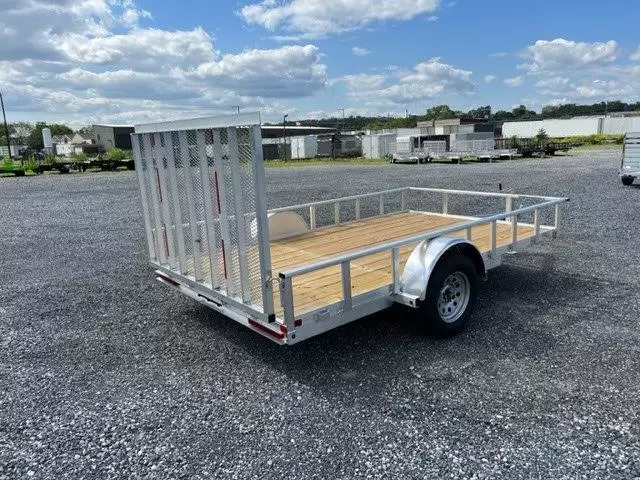 Carry-On 7 x 12 Aluminum Landscape Utility Trailer – Rear Gate – Bild 6