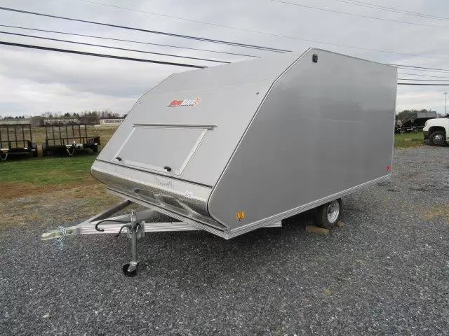 Sno Pro 8.5 x 12 Enclosed Snowmobile Trailer Aluminum Hybrid