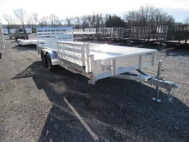 Sport Haven 7×18 Aluminum Landscape Trailer Side – Bild 3