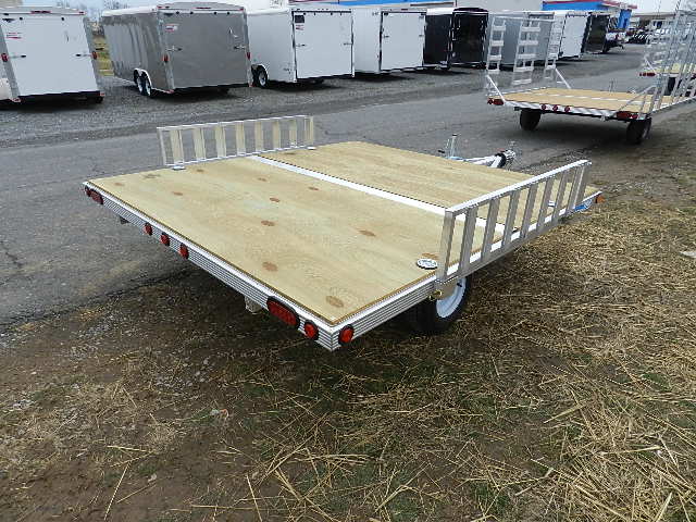 Cargo Pro 8 x 9 Aluminium-ATV-Anhänger für 2 Fahrzeuge – Aluminiumrampen – Bild 2