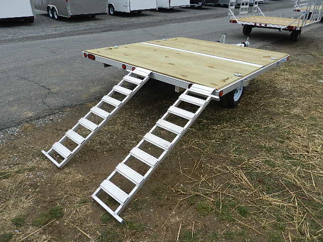 Cargo Pro 8 x 9 Aluminium-ATV-Anhänger für 2 Fahrzeuge – Aluminiumrampen – Bild 5
