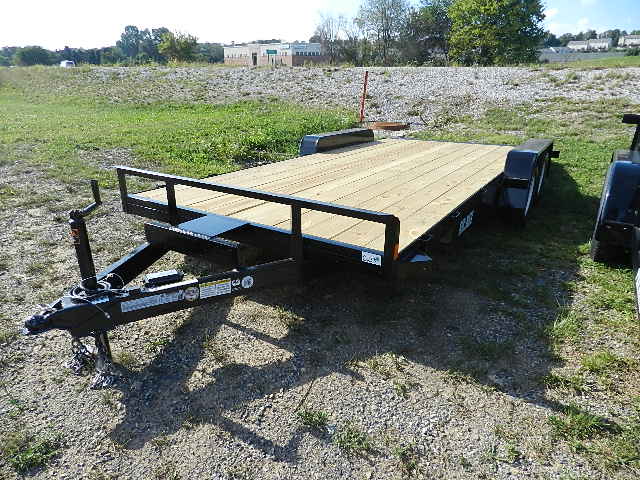 Car Mate 7 x 18 Autotransportanhänger 7K mit einschiebbaren Rampen